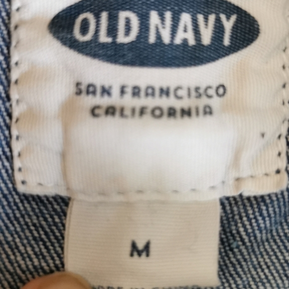 Upcycled Reworked Painted Denim Jacket Stretch Medium - Picture 6 of 8